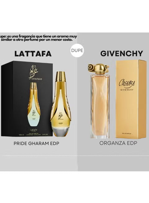 PERFUME LATTAFA PRIDE GHARAM EDP 100ML
