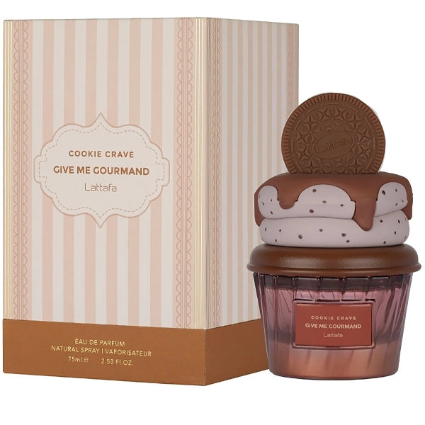 PERFUME LATTAFA GIVE ME GOURMAND COOKIE CRAVE EDP 75ML