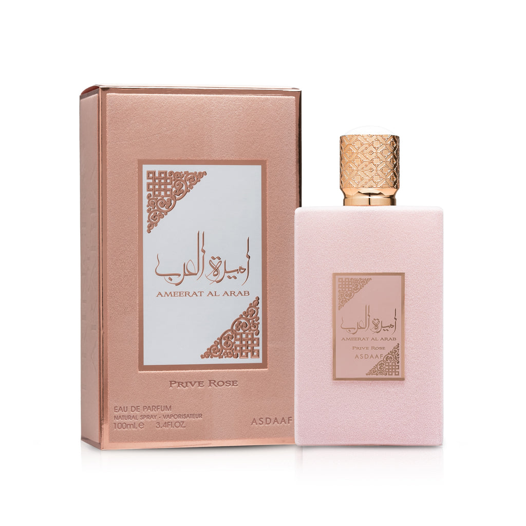 PERFUME ASDAAF AMEERAT AL ARAB PRIVE ROSE EDP 100ML