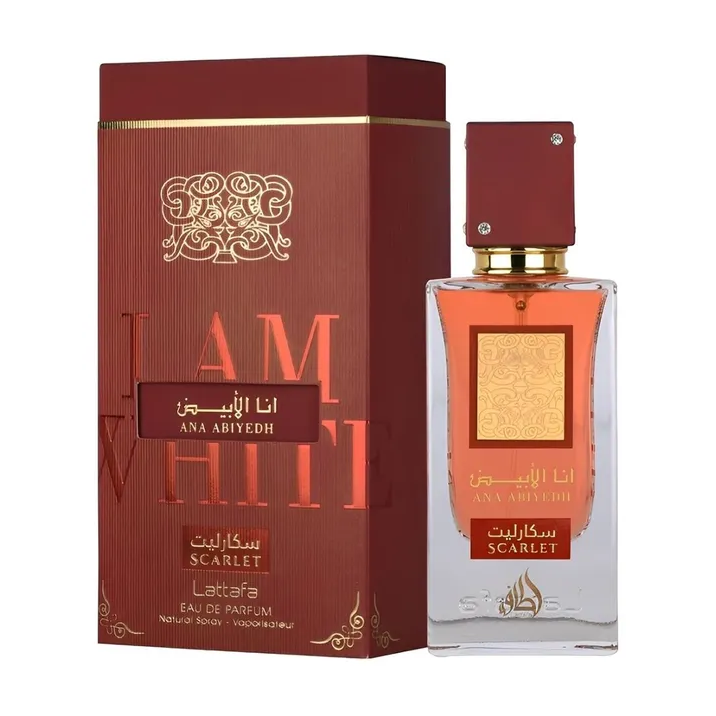 PERFUME LATTAFA ANA ABIYEDH SCARLET EDP 60ML