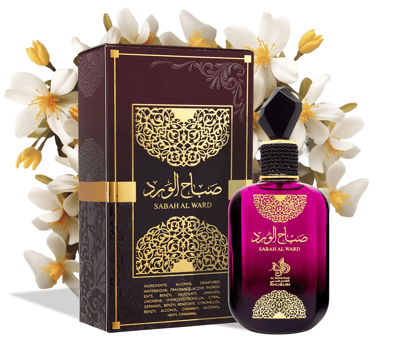 PERFUME AL WATANIAH SABAH AL WARD FEM EDP 100ML