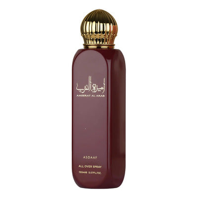LATTAFA BODY SPRAY ASDAAF AMEERAT AL ARAB 150ML ROJO