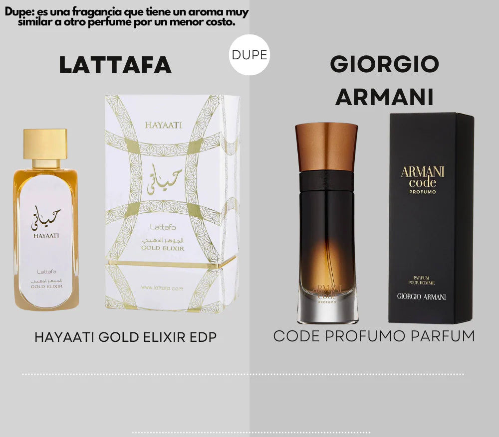 PERFUME LATTAFA HAYAATI GOLD ELIXIR EDP 100ML