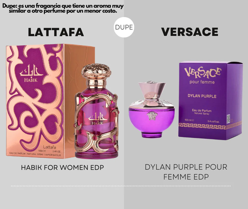PERFUME LATTAFA HABIK EDP MASC 100ML CX LILA