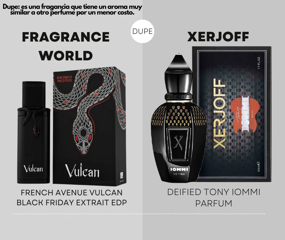 PERFUME FRENCH AVENUE VULCAN BLACK FRIDAY EDP MASC 100ML