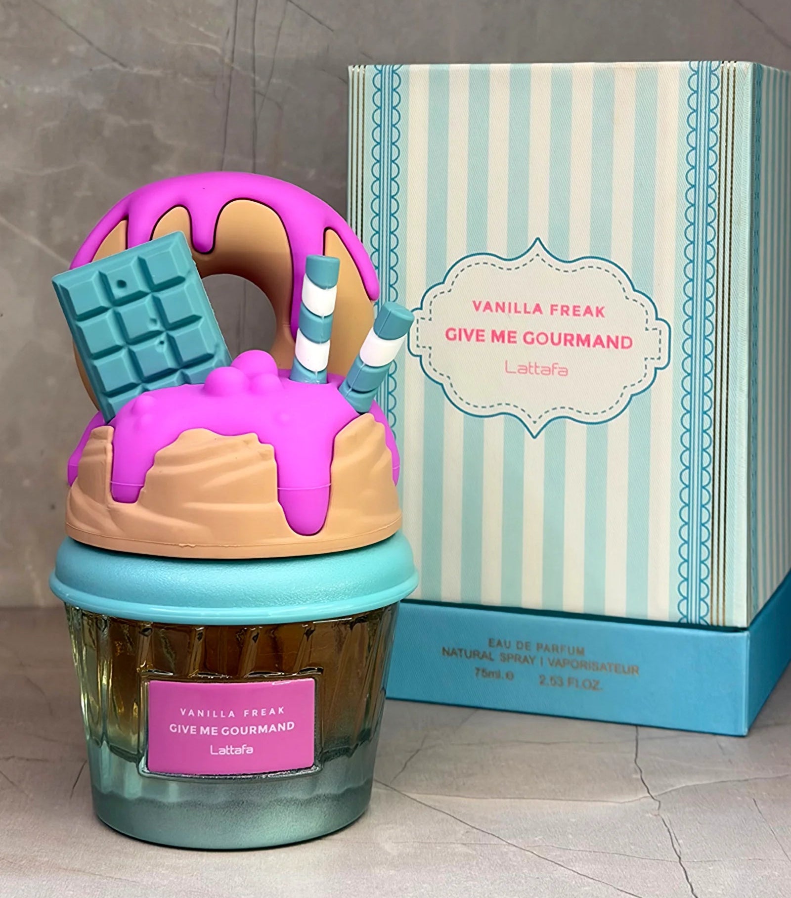 PERFUME LATTAFA GIVE ME GOURMAND VANILLA FREAK EDP 75ML