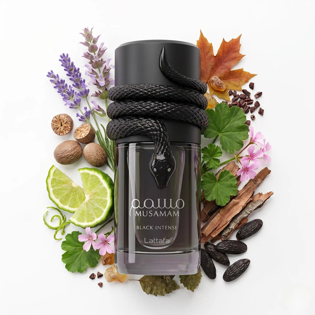 PERFUME LATTAFA MUSAMAM BLACK INTENSE EDP MASC 100ML