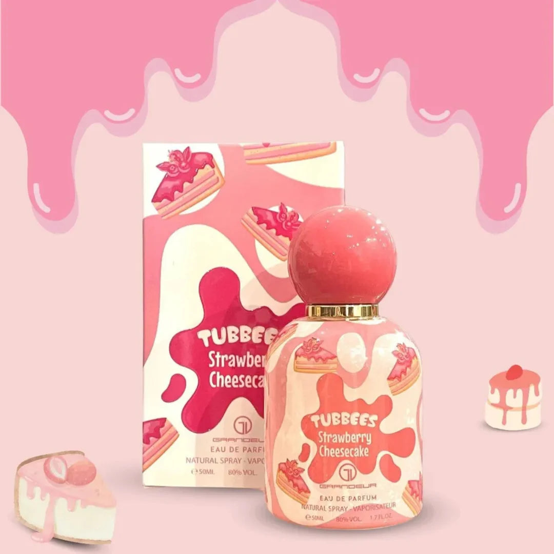 PERFUME GRANDEUR TUBBEES STRAWBERRY CHEESECAKE EDP UNIS 5