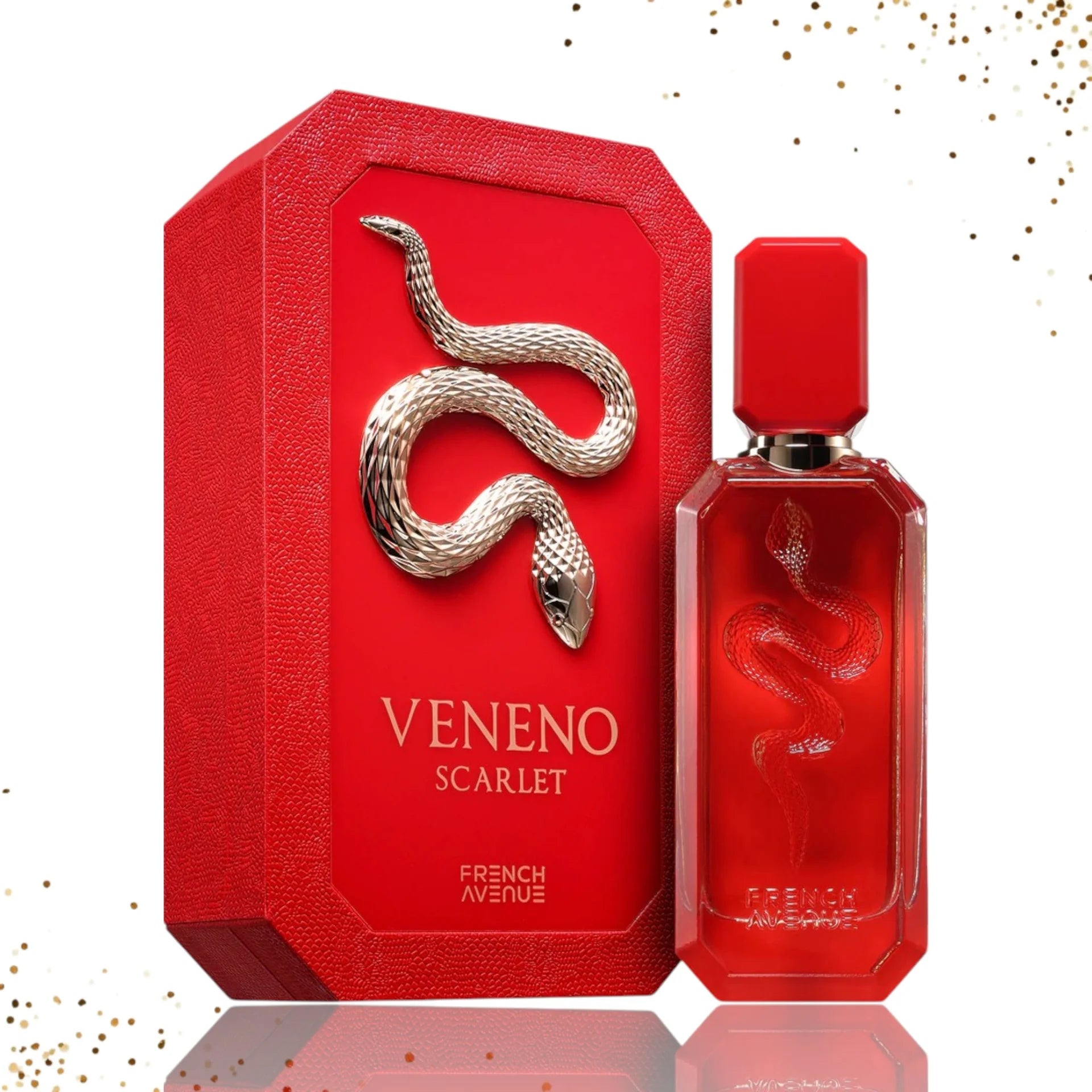 PERFUME FRENCH AVENUE VENENO SCARLET EDP UNISSEX 100ML