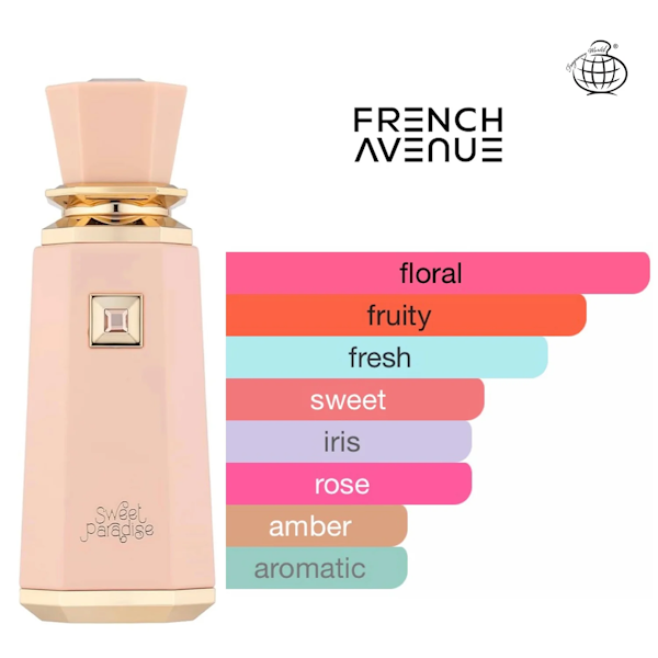 PERFUME FRENCH AVENUE SWEET PARADISE EDP FEM 100ML