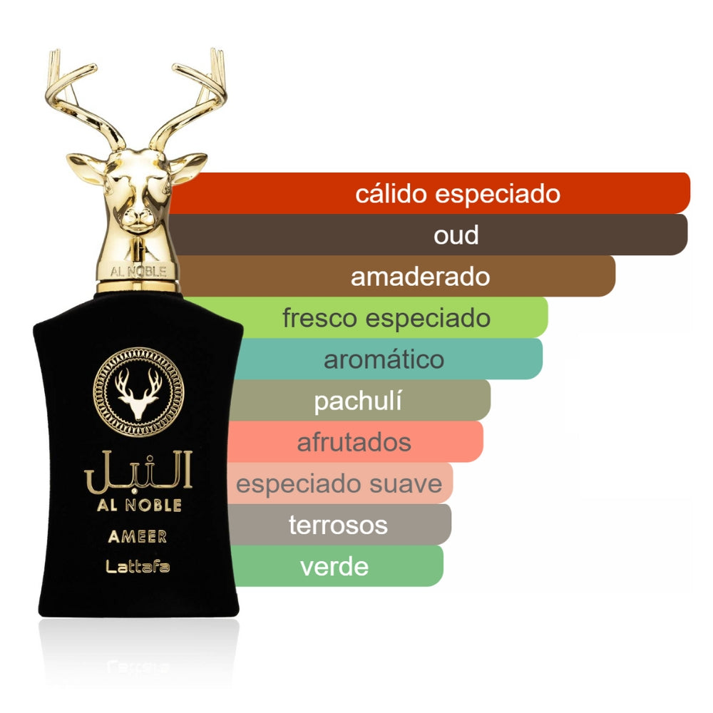 PERFUME LATTAFA AL NOBLE AMEER EDP 100ML