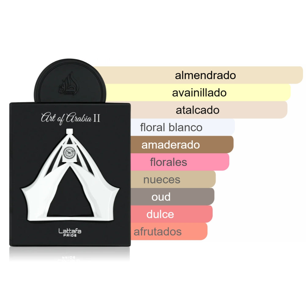 PERFUME LATTAFA PRIDE ART OF ARABIA II EDP 100ML