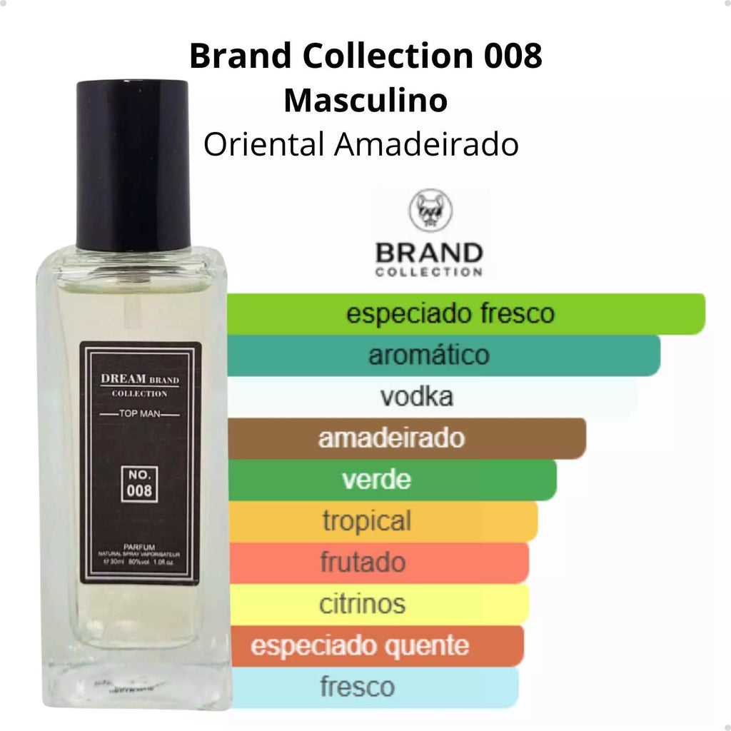 PERFUME DREAM BRAND COLLECTION NO.008 TOP MAN PARFUM 30ML