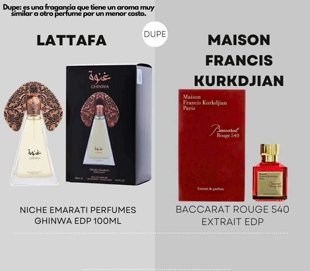 PERFUME LATTAFA NICHE GHINWA EDP 100ML