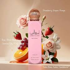 LATTAFA BODY SPRAY ASDAAF AMEERAT AL ARAB 150ML ROSE