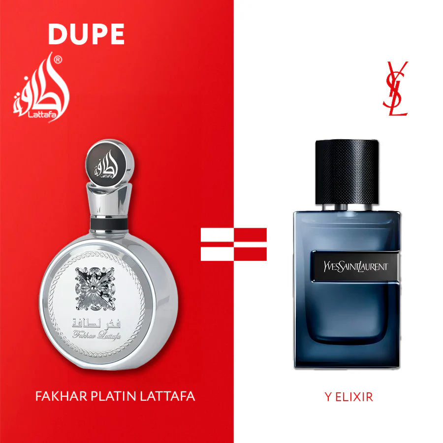 PERFUME LATTAFA FAKHAR PLATIN EDP UNIS 100ML