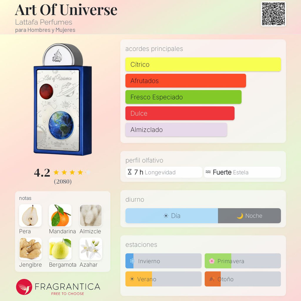 PERFUME LATTAFA PRIDE ART OF UNIVERSE EDP 100ML