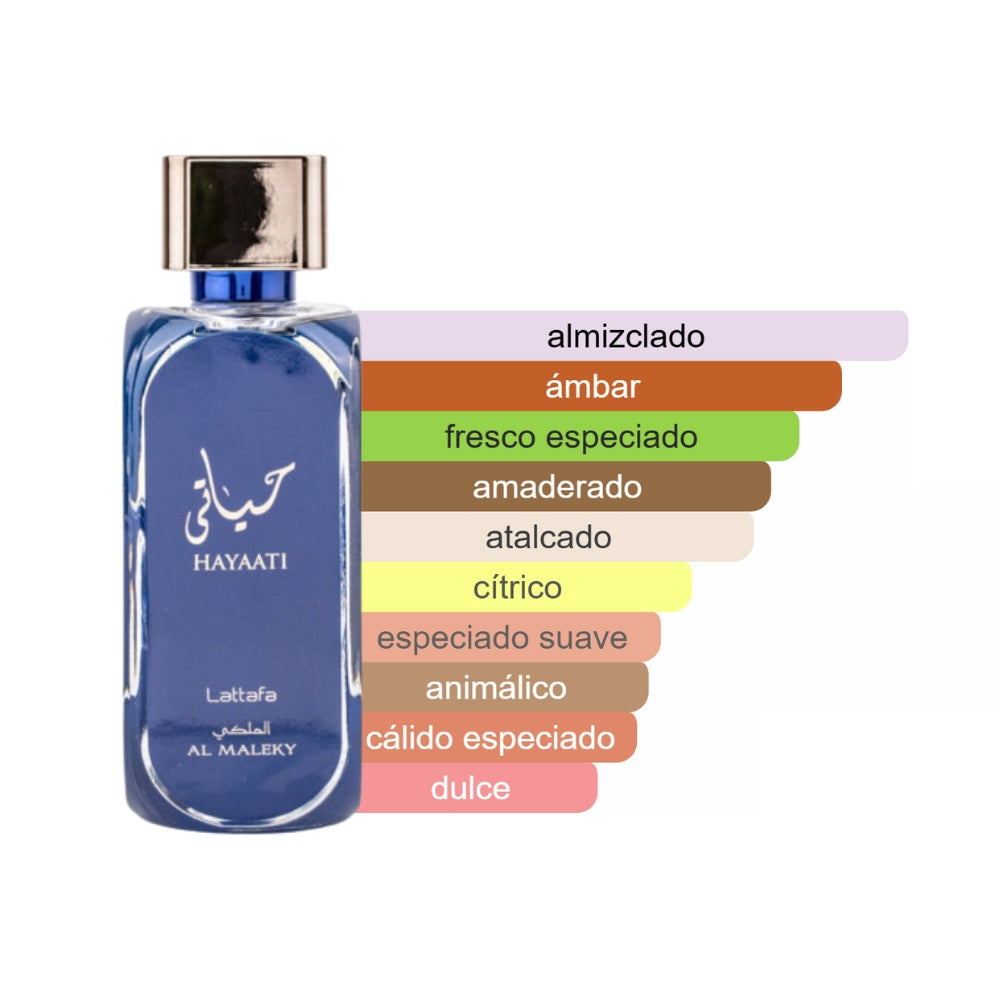 PERFUME LATTAFA HAYAATI AL MALEKY EDP UNISSEX 100ML
