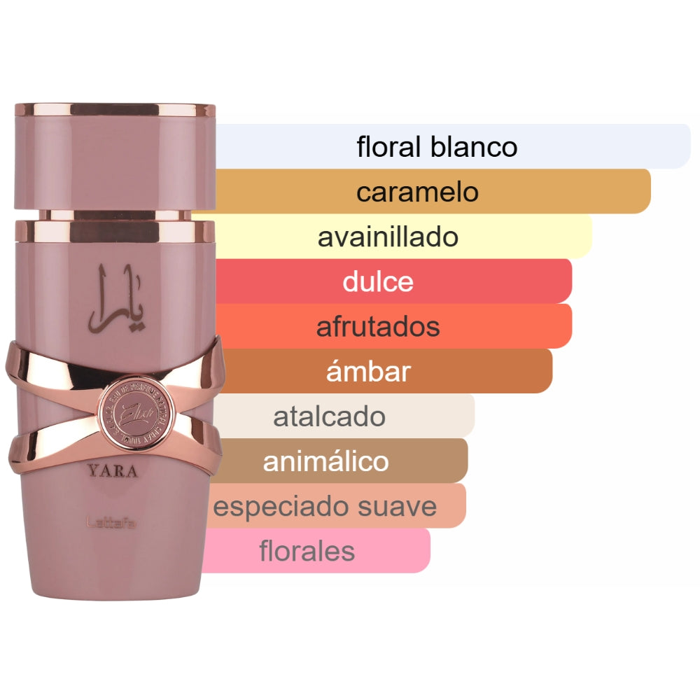 PERFUME LATTAFA YARA ELIXIR EDP FEM 100ML