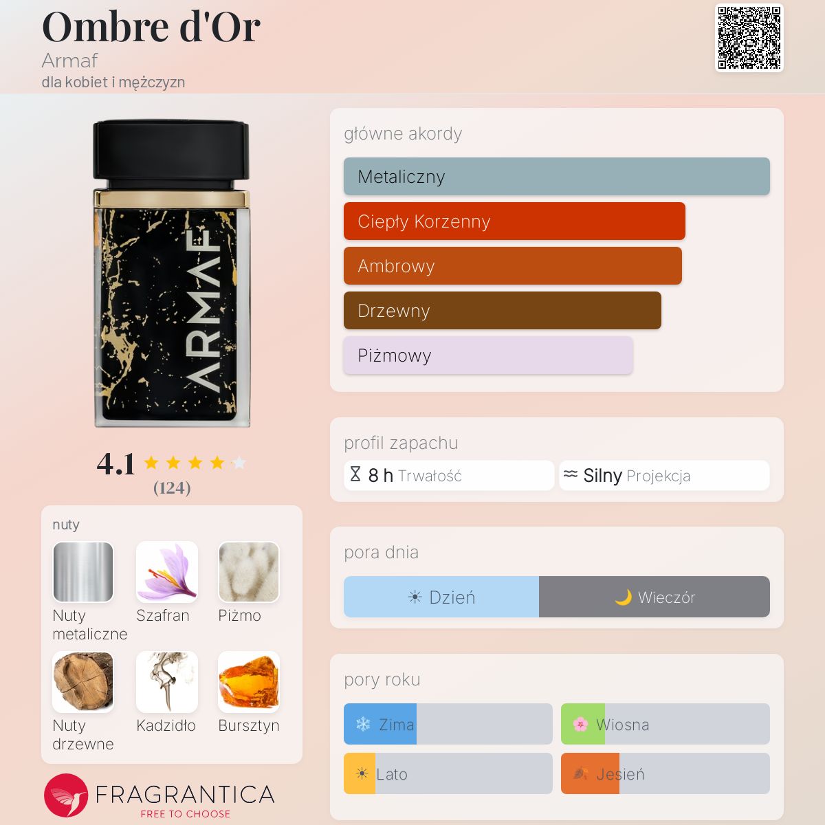 PERFUME ARMAF OMBRE D'OR EDP MASC 75ML