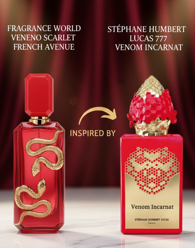 PERFUME FRENCH AVENUE VENENO SCARLET EDP UNISSEX 100ML