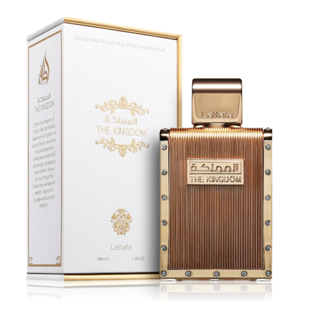 PERFUME LATTAFA THE KINGDOM EDP 100ML MASC BRANCO