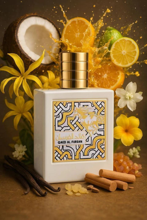 PERFUME LATTAFA QAED AL FURSAN UNLIMITED EDP 90ML BRANCO